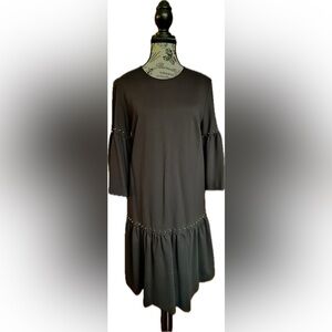 Nicole Miller Black Mesh Dress